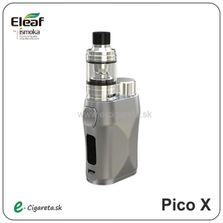 iSmoka Eleaf iStick Pico X TC75W Full kit - strieborný