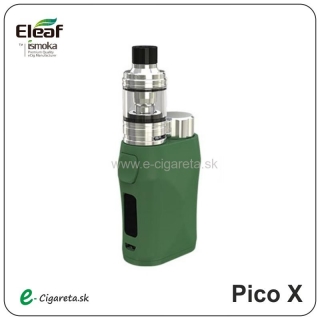 iSmoka Eleaf iStick Pico X TC75W Full kit - zelený
