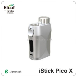 iSmoka Eleaf iStick Pico X TC75W easy kit - strieborný