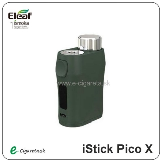 iSmoka Eleaf iStick Pico X TC75W easy kit - zelený