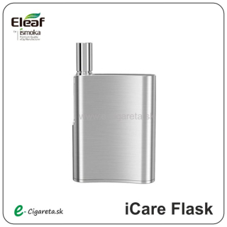 iSmoka Eleaf iCare Flask, 520 mAh strieborná