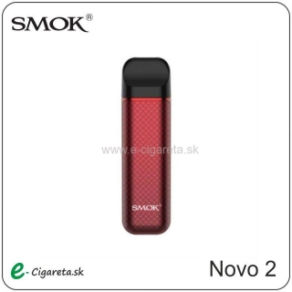 SmokTech Novo 2, 800mAh, carbon červená