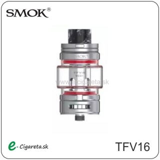Smok TFV16 Tank Clearomizér 9,0ml - strieborný
