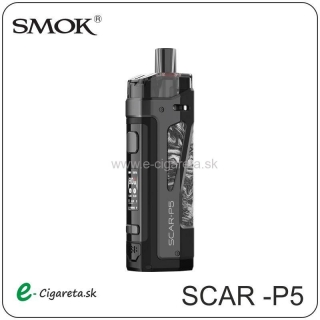 Smok SCAR-P5 80W čierno biela