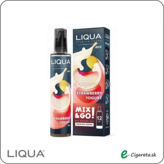 Aróma LIQUA Mix&Go Strawberry Yogurt 12ml
