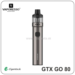 Vaporesso GTX GO 80, 3000mAh šedá