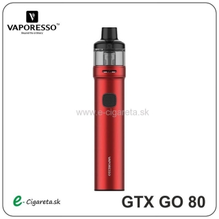 Vaporesso GTX GO 80, 3000mAh červená