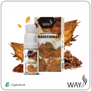 Way to Vape 10ml - 18mg/ml Traditional