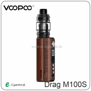 VooPoo Drag M100S Antique Brass and Padauk