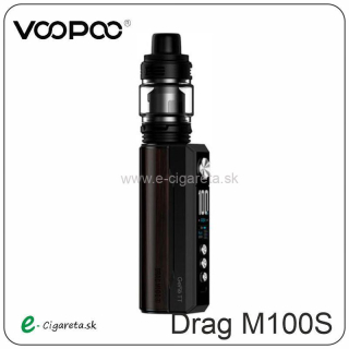 VooPoo Drag M100S Black and Darkwood