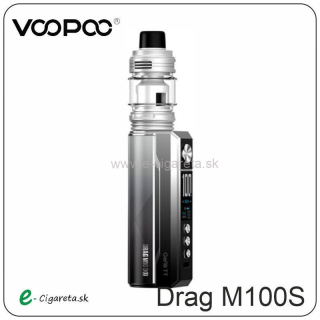 VooPoo Drag M100S Silver and Black