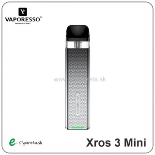 Vaporesso Xros 3 Mini, 1000mAh icy silver