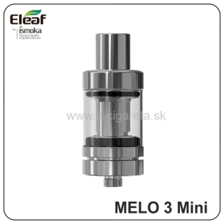 iSmoka Eleaf MELO 3 Mini Clearomizér 2,0 ml - strieborný