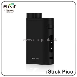 iSmoka Eleaf iStick Pico easy grip TC 75W - celá čierna