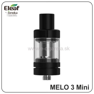 iSmoka Eleaf MELO 3 Mini Clearomizér 2,0 ml - čierny