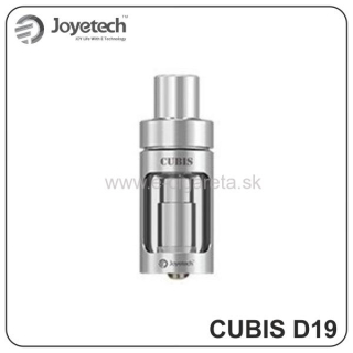 Joyetech Clearomizér CUBIS D19 2,0ml - strieborný