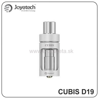 Joyetech Clearomizér CUBIS D19 2,0ml - biely