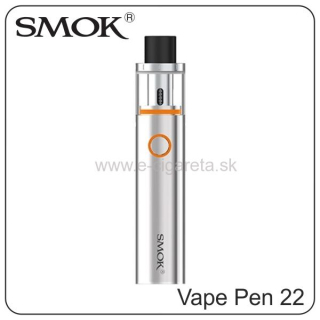 Smoktech Vape Pen 22, 1650 mAh strieborná