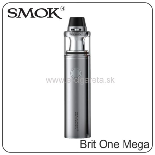 Smoktech Brit One Mega, 2000 mAh strieborná