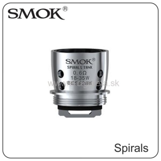 Smoktech Atomizér Spirals Dual Core 0,6 ohm
