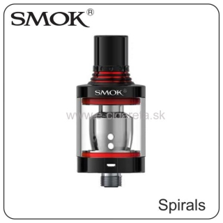 SmokTech Spirals Clearomizér 2,0 ml - červený