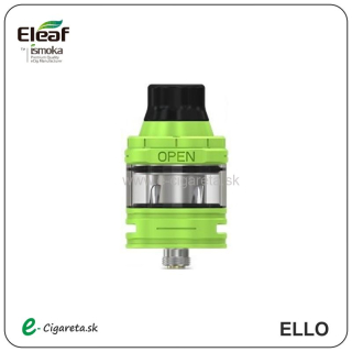 iSmoka Eleaf Clearomizér ELLO 2,0ml - zelený