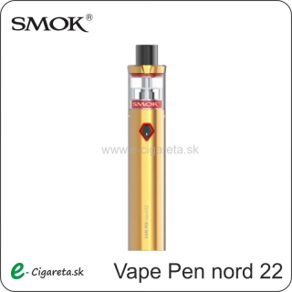 Smoktech Vape Pen Nord 22, 2000 mAh zlatá