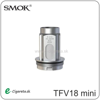 Smok  Atomizér TFV18 Mini Meshed 0,2 ohm